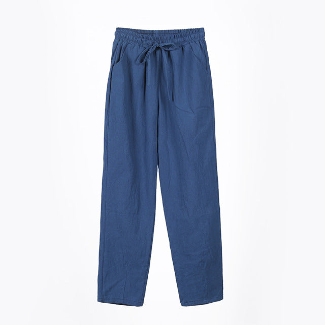 Tanzania Drawstring Linen Pants