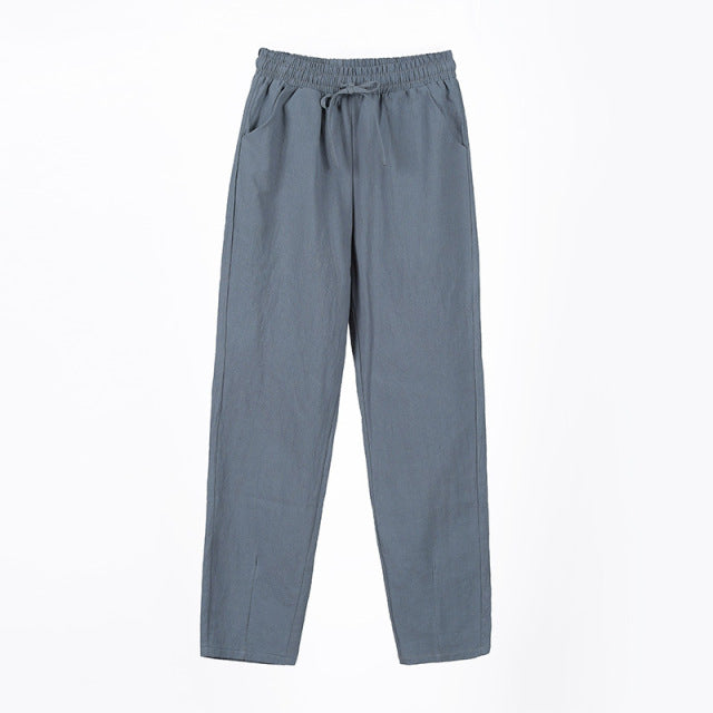 Tanzania Drawstring Linen Pants