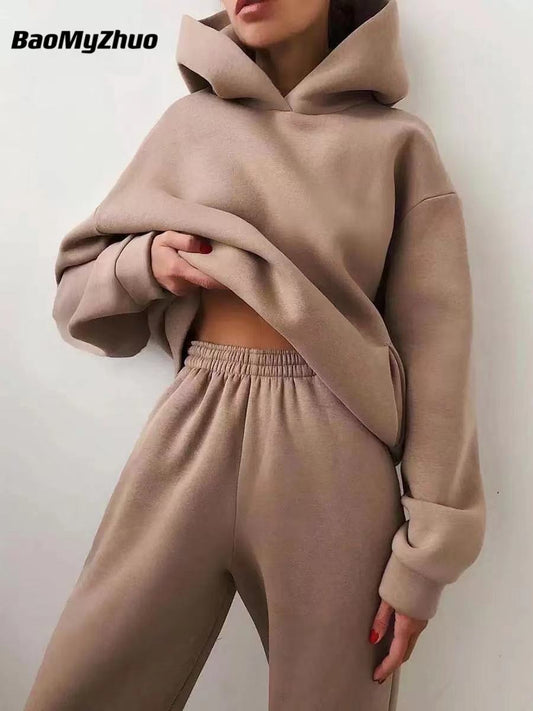 BAO Solid Tracksuit Oversized Suit