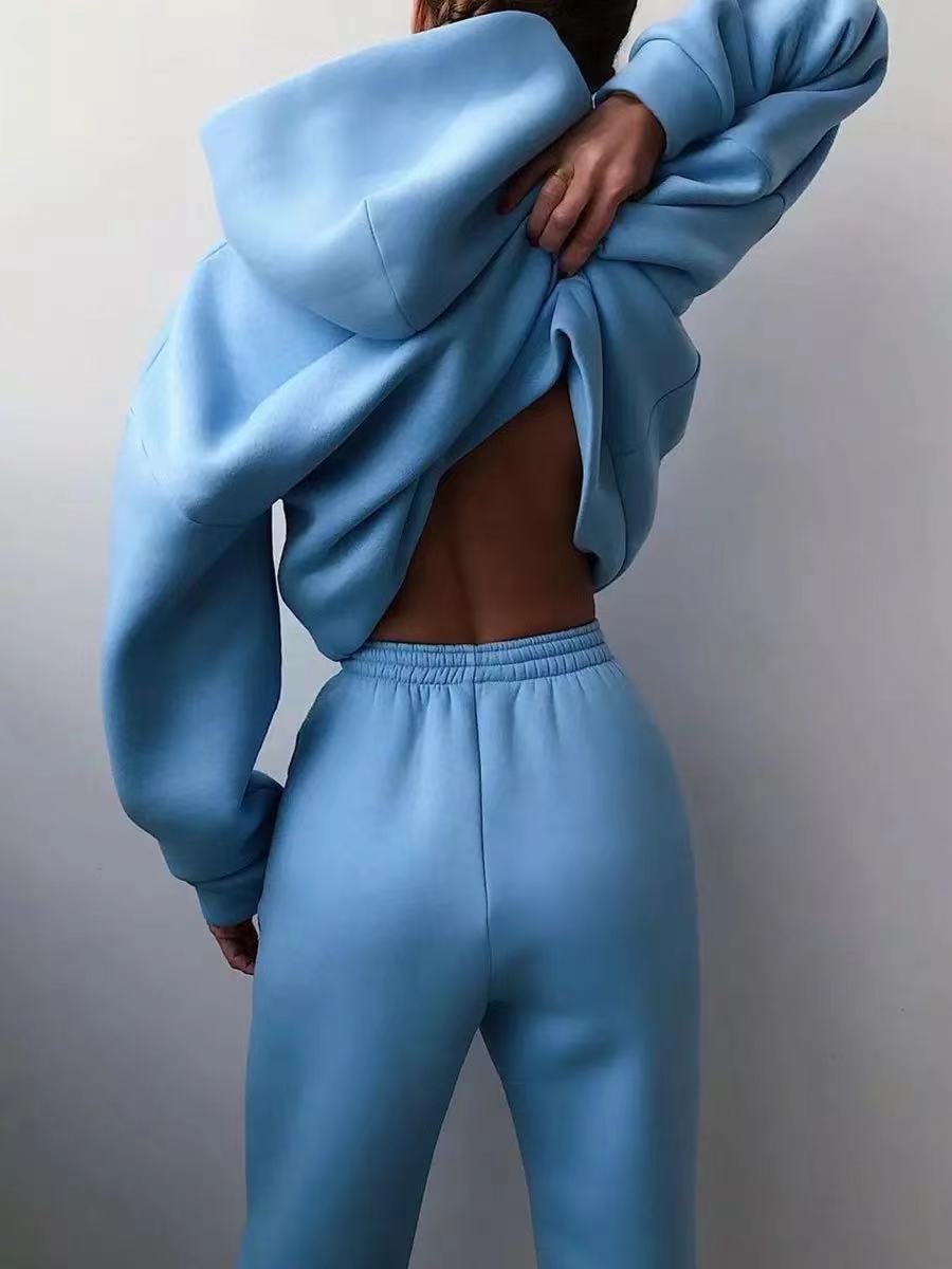 BAO Solid Tracksuit Oversized Suit