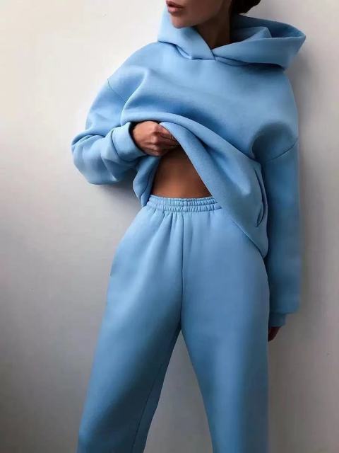 BAO Solid Tracksuit Oversized Suit