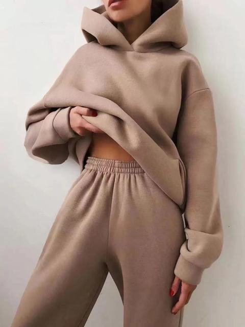 BAO Solid Tracksuit Oversized Suit