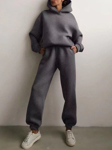 BAO Solid Tracksuit Oversized Suit