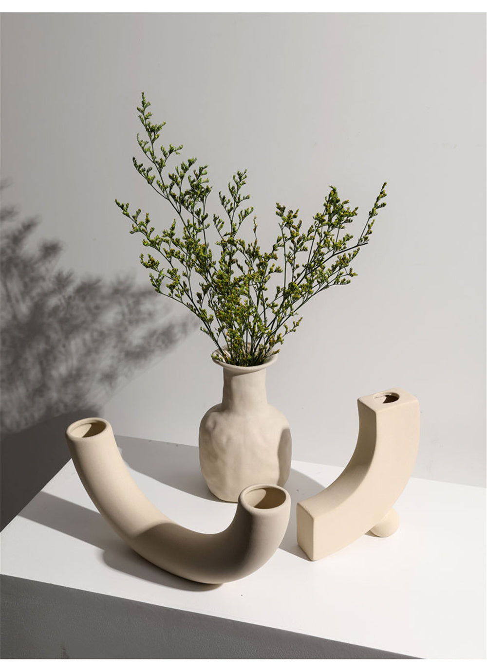 Sandtone Ceramic Decor Vases