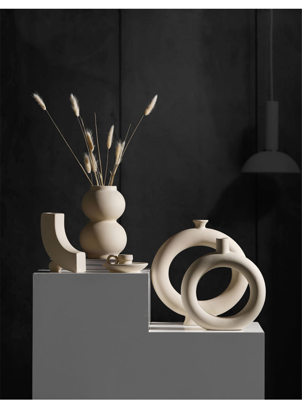 Sandtone Ceramic Decor Vases