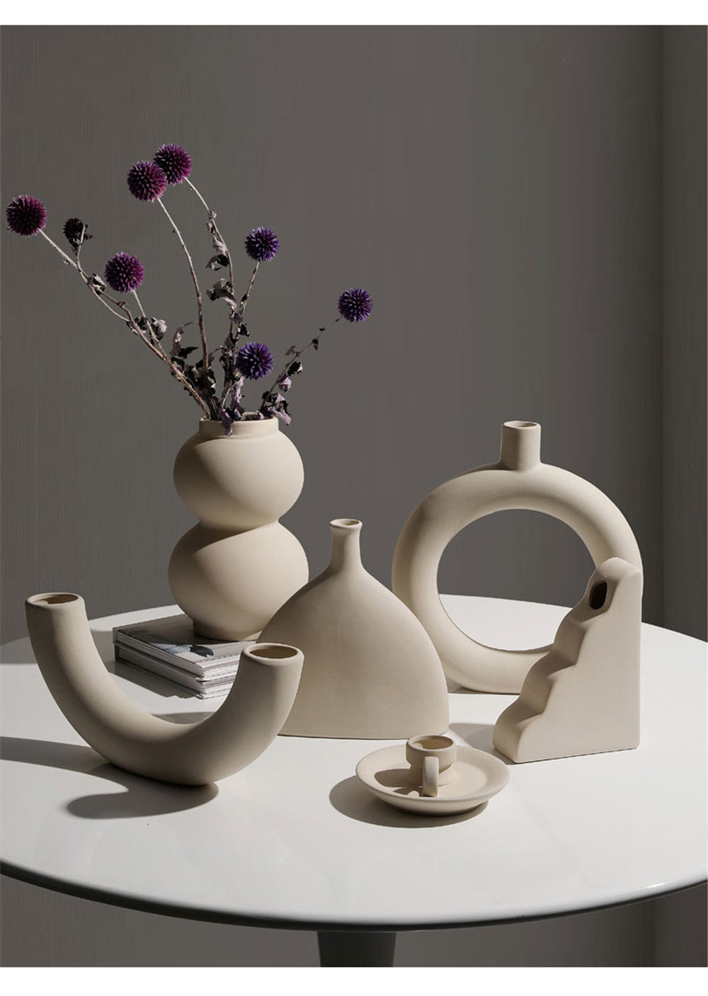 Sandtone Ceramic Decor Vases