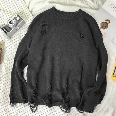 Beloved Ripped Oversized Jumper Sweater