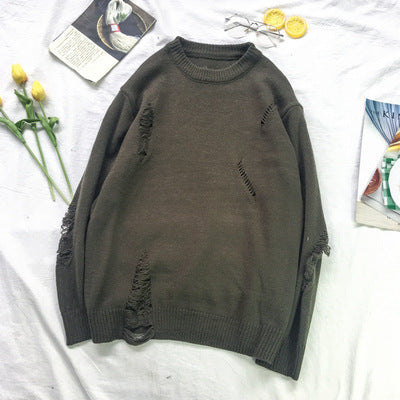 Beloved Ripped Oversized Jumper Sweater