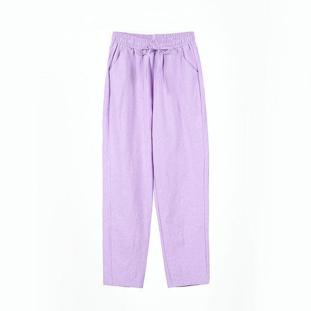 Tanzania Drawstring Linen Pants