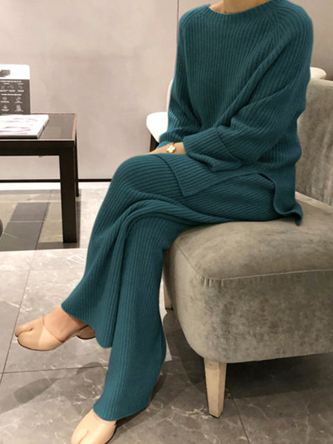 Sky Lounge First Class Knit Set