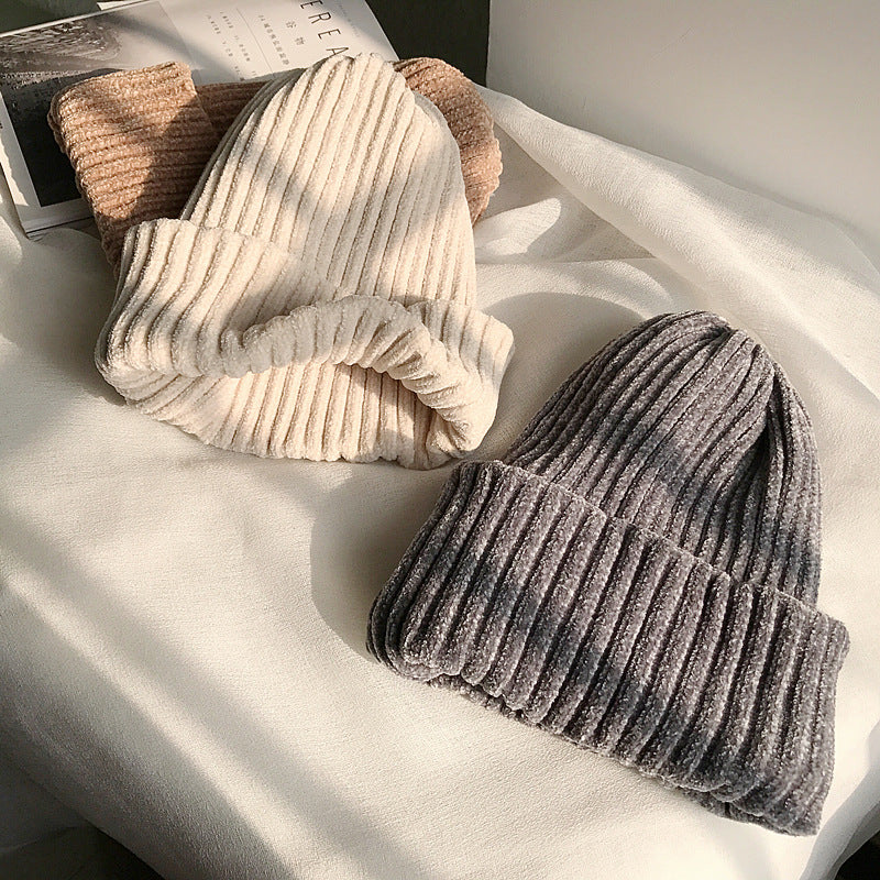 Chenill Soft Comfortable Beanies Cap