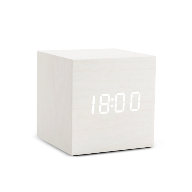 Modern Voice Controlled Box USB/AAA LED Clock