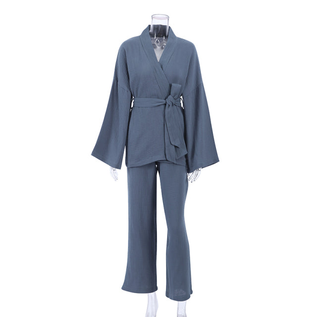 Robe Korean Pajama Sets