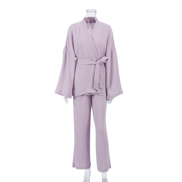 Robe Korean Pajama Sets