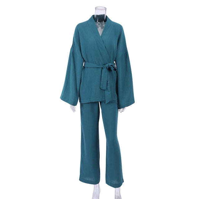 Robe Korean Pajama Sets