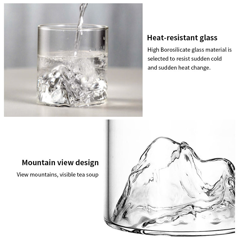 Mountain View Cocktail Glass