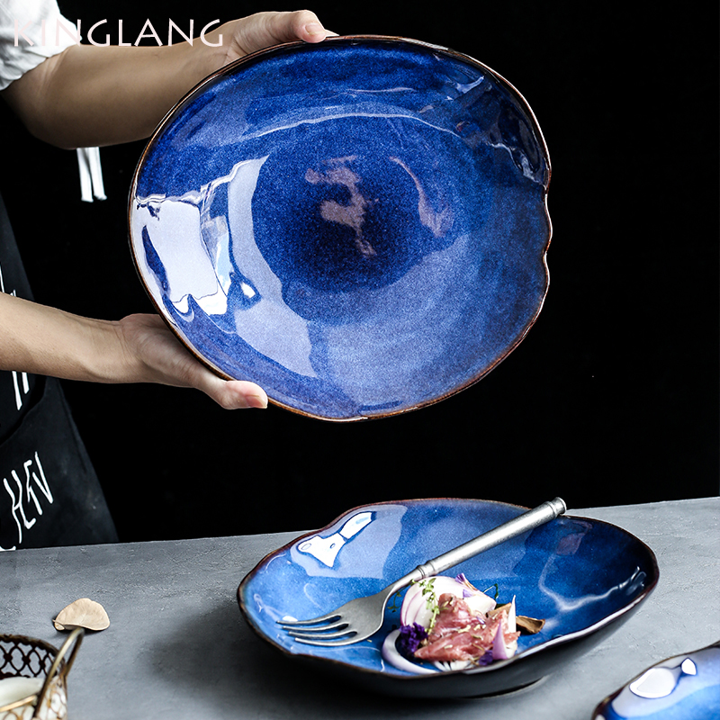 Oceanic Ceramic Food Dish Plate