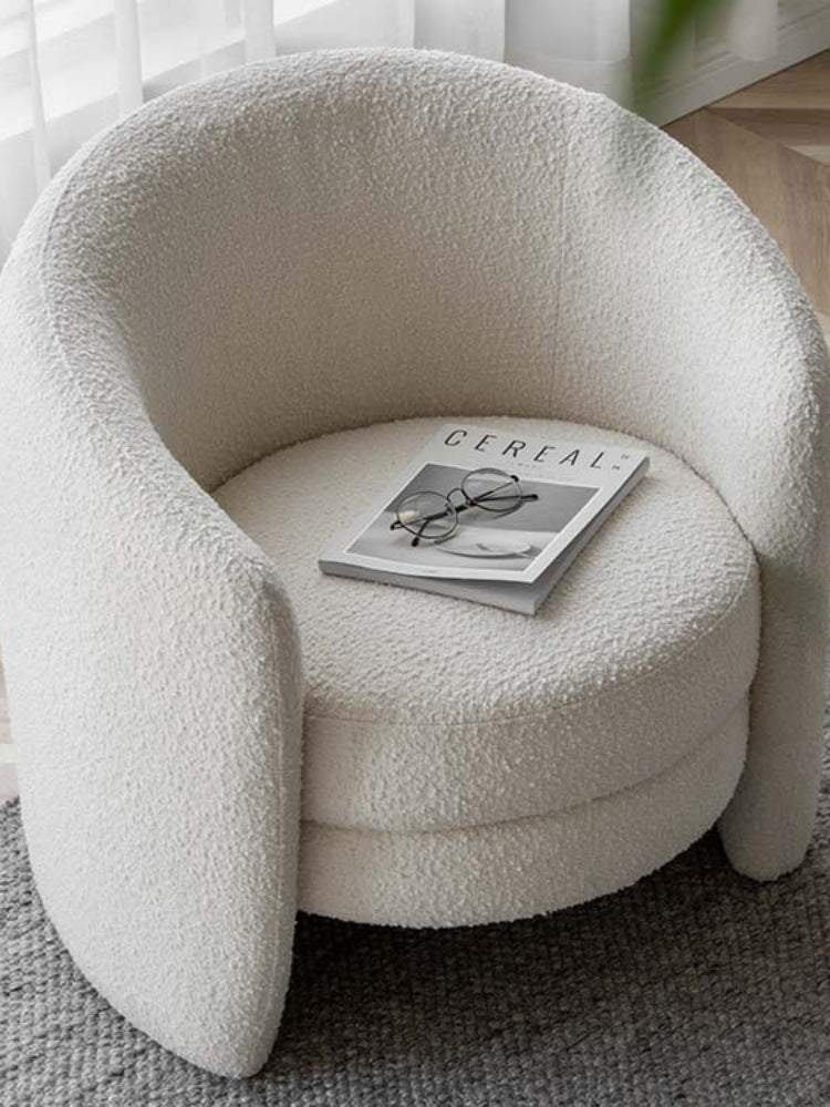 Nordic Cashmere Style Modern Chair