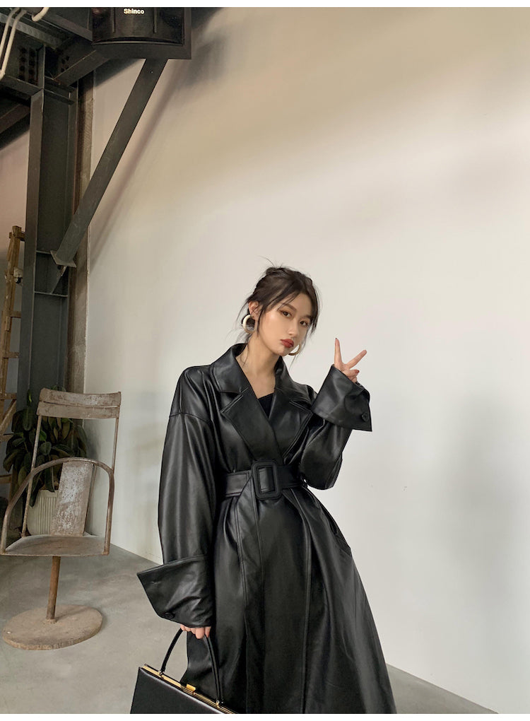 Lautaro Long Oversized Trench