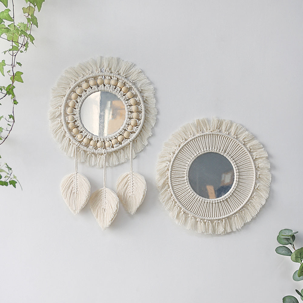 Boho Babe Macrame Mirror