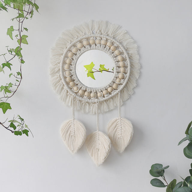 Boho Babe Macrame Mirror