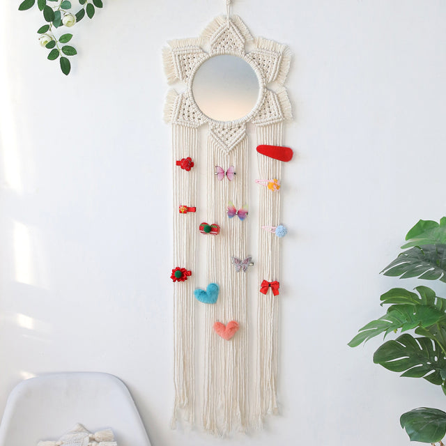 Boho Babe Macrame Mirror