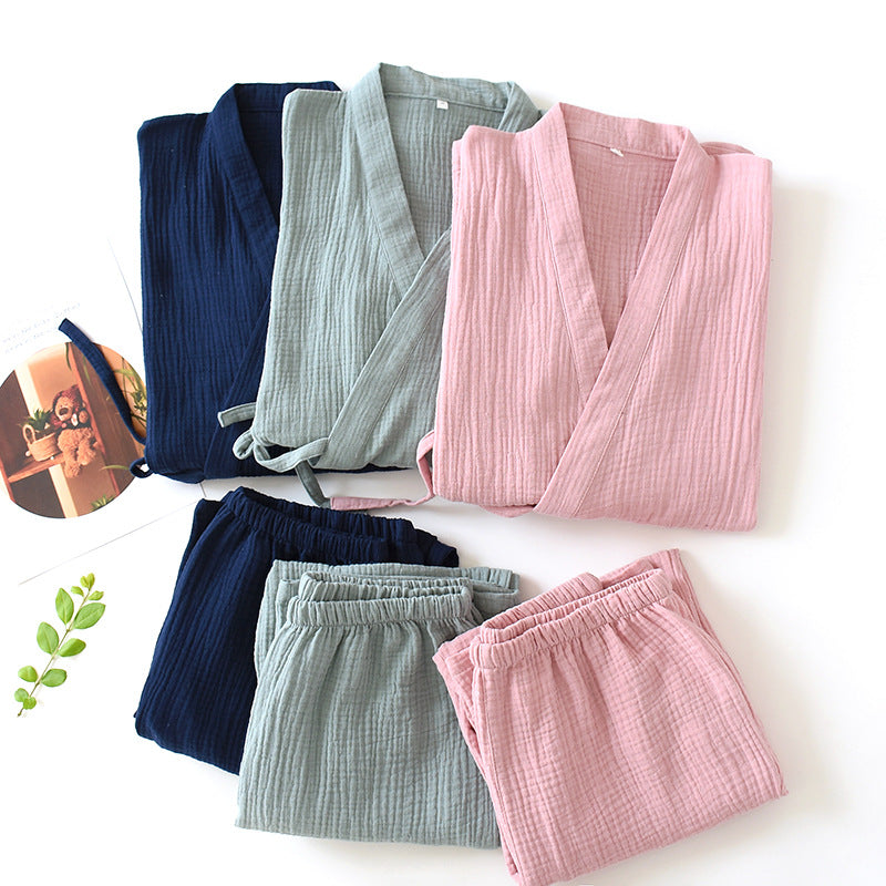 Japanese 100%Cotton Pajamas Two-piece