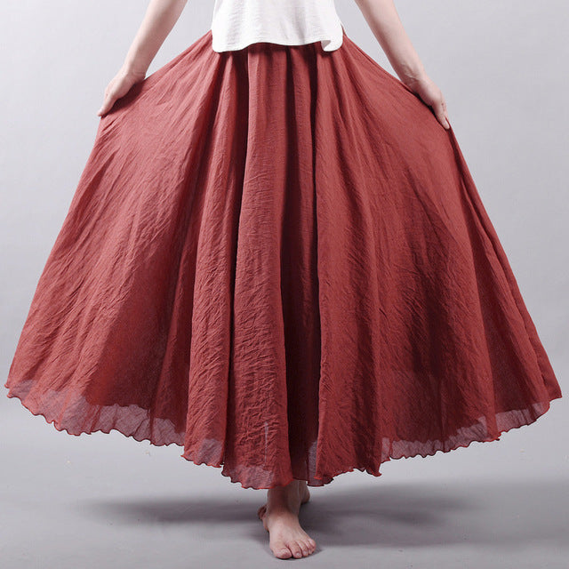 Saia Blowing Summer Skirt