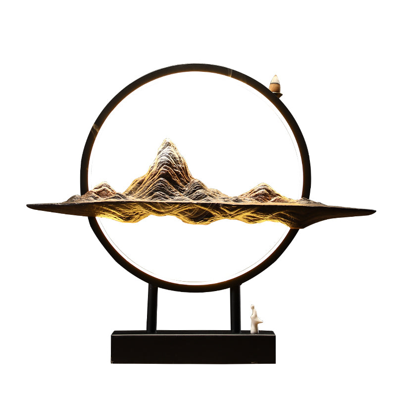 Misty Mountains Incense Burner Light