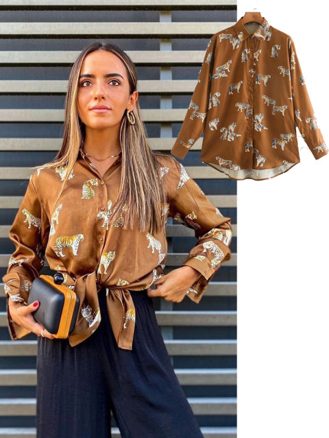 Travel Printed Blouse