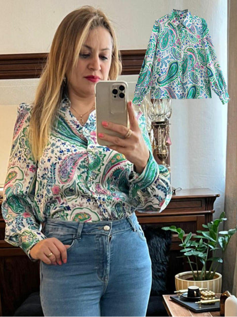 Travel Printed Blouse