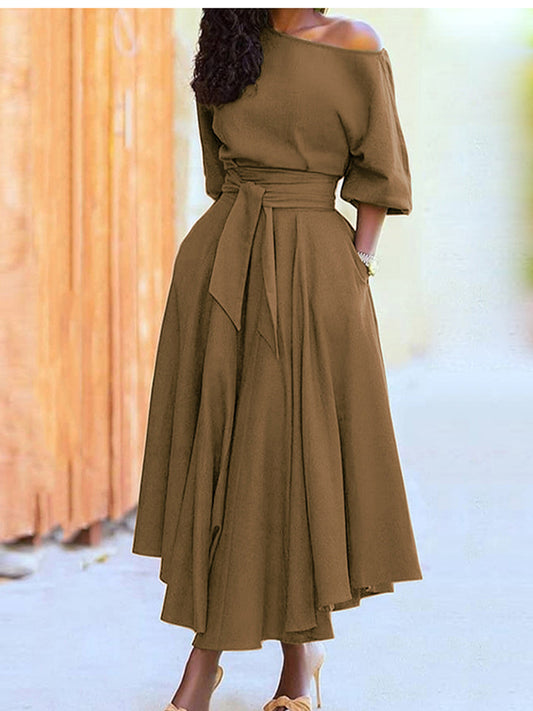 Zen Belted Dress