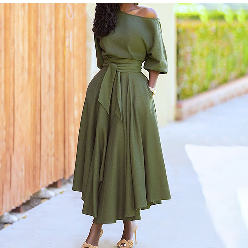 Zen Belted Dress