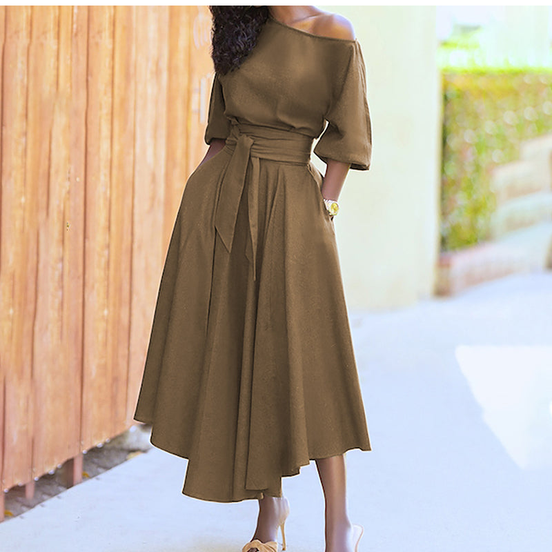 Zen Belted Dress