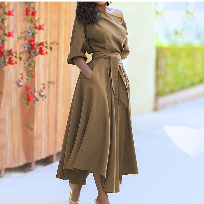 Zen Belted Dress