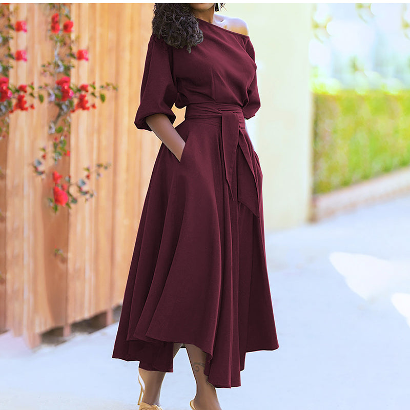 Zen Belted Dress