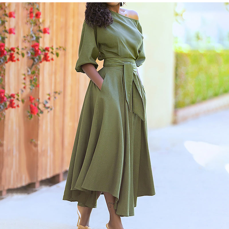 Zen Belted Dress