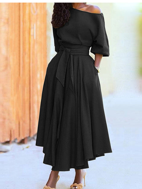 Zen Belted Dress