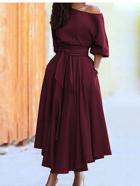 Zen Belted Dress