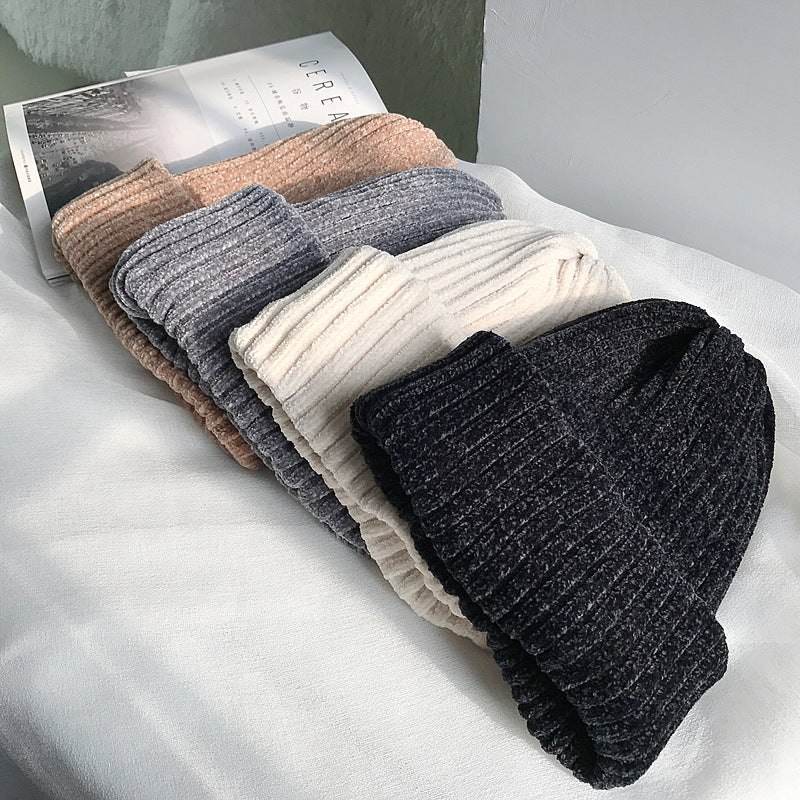 Chenill Soft Comfortable Beanies Cap