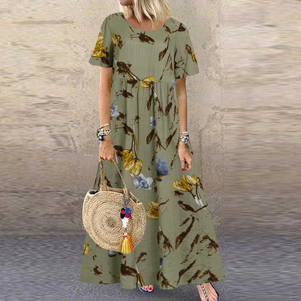 Jungle Cruise Linen Style Sundress