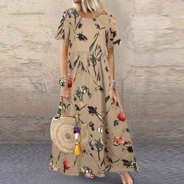 Jungle Cruise Linen Style Sundress