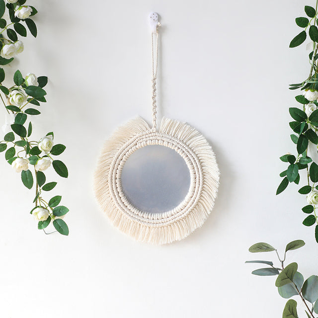 Boho Babe Macrame Mirror