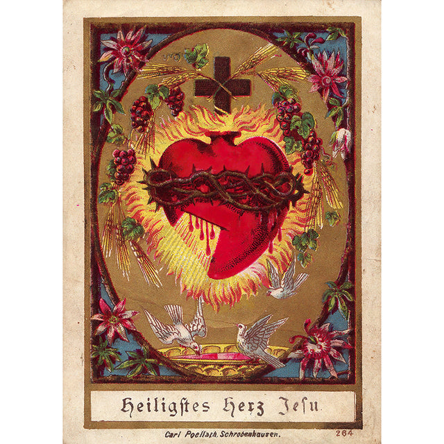 Sacred Heart of Jesus Poster Print No Frame