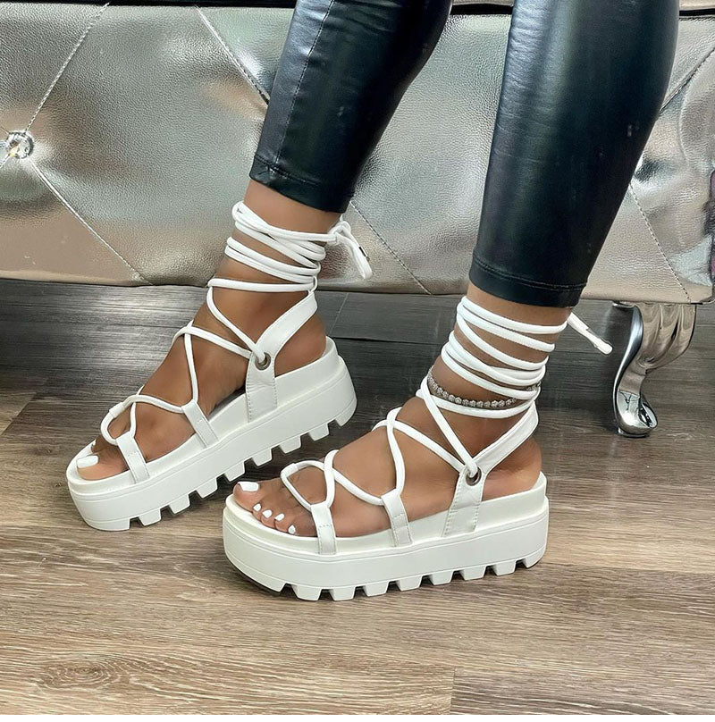 Gladiator Wrap Sandals