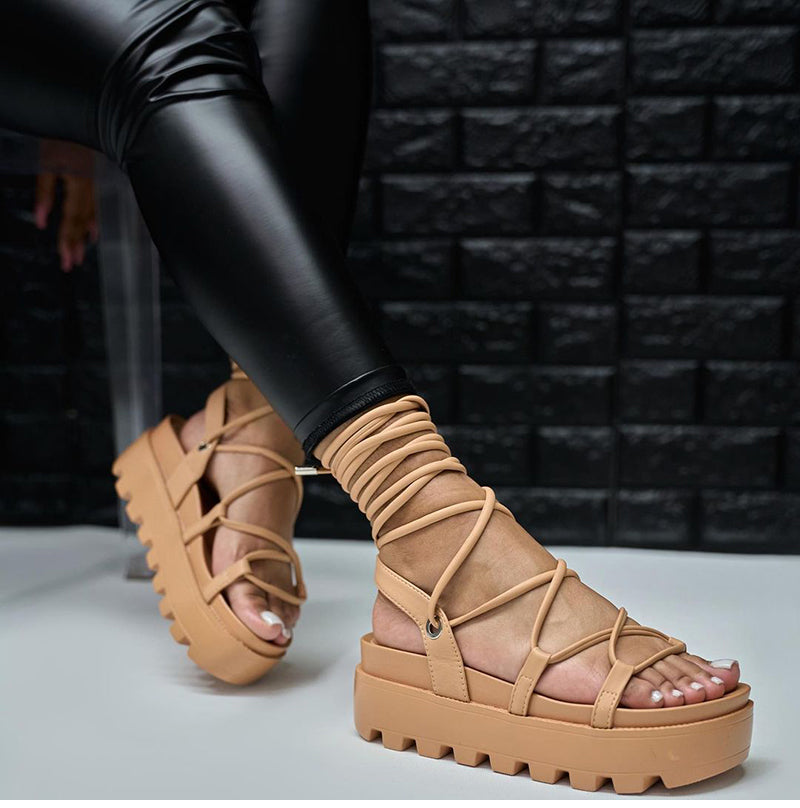 Gladiator Wrap Sandals